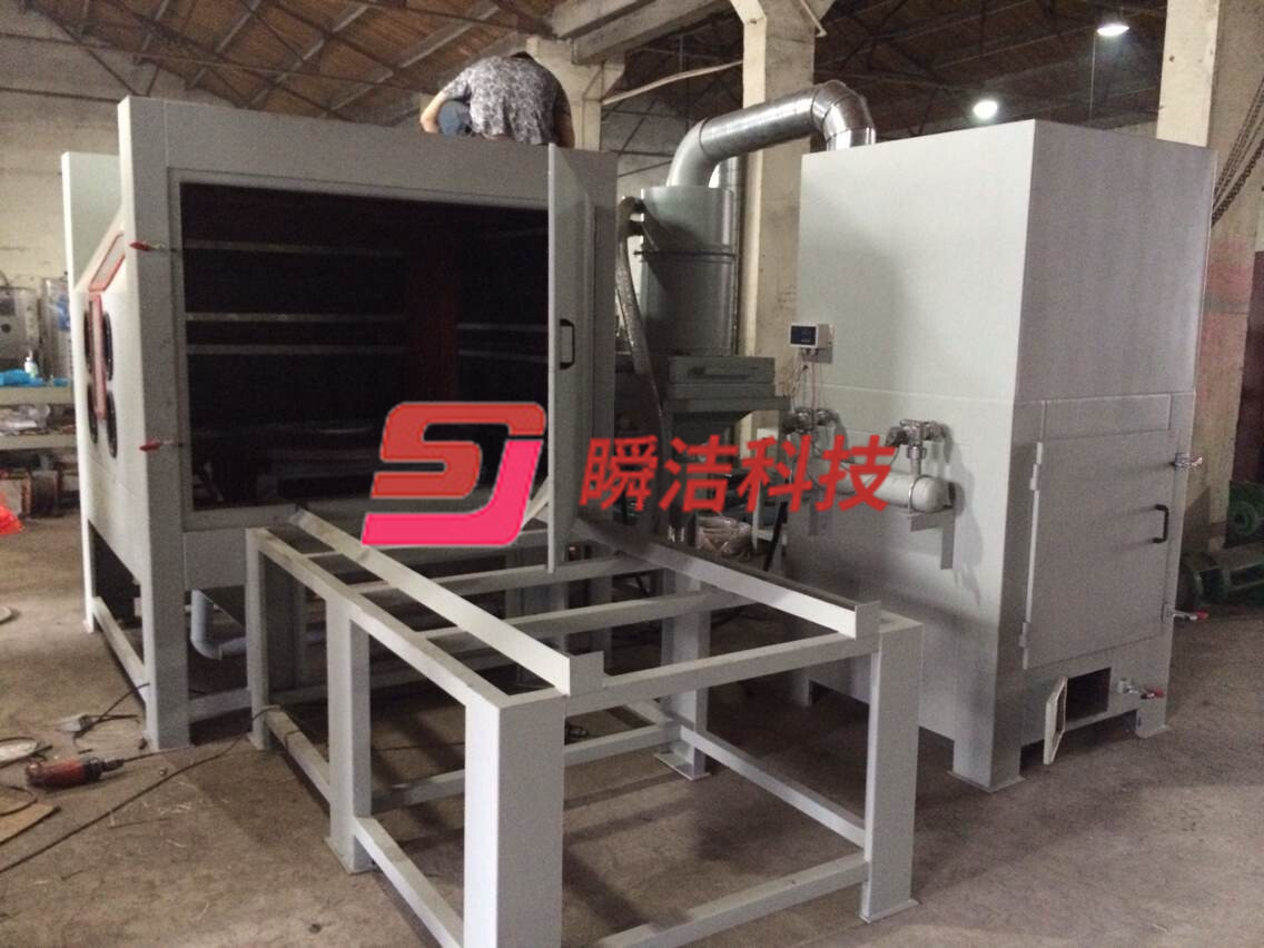 (分體式)手動高壓推車轉盤噴砂機